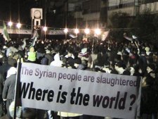 Bombardeos En Homs, Siria