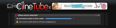 Página Web Cinetube