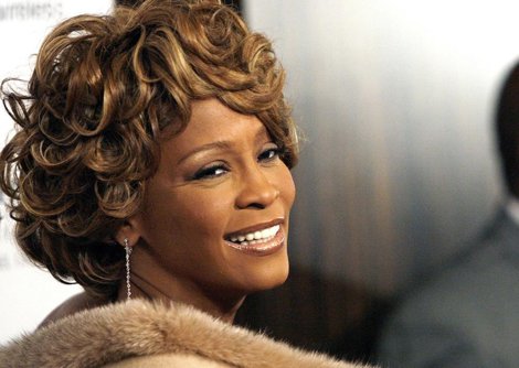 La cantante Whitney Houston