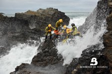 Rescate Pescador En Navia