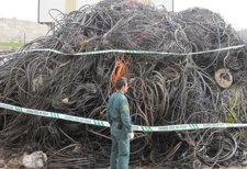 Cable De Cobre Sustraído En Galicia.