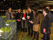Sánchez Teruel (PSOE) Y Otros Dirigentes Visitan La Cooperativa CASI