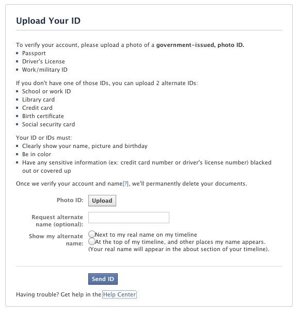 Facebook verificará las cuentas de las 'celebrities'