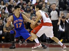 Calderón, De Raptors, Marcado Por Lin, De Knicks