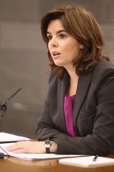Rueda De Prensa De Soraya Saénz De Santamaría