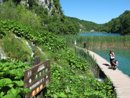 Sendero en Plitvice.