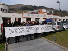 Concentración De Trabajadores De Berria