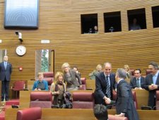 Camps Saluda A Costa En Su Reparición En Las Corts