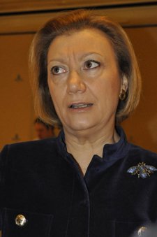 La Presidenta Del Gobierno De Aragón, Luisa Fernanda Rudi. 