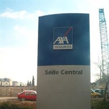 axa seguros aseguradora logo sede