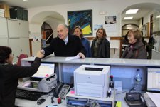 Gotor, Tras Presentar Su Candidatura En El Registro.