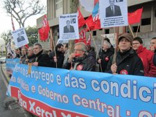 Foto Protesta CIG Banca