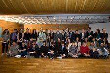 Foto De Familia De Los Premios Extraordinarios De Bachillerato En Galicia