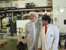 Ávila Y Bernal En Las Instalaciones De Plastienvase