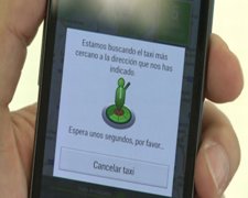 Aplicación para pedir taxi a través del 'smartphone'
