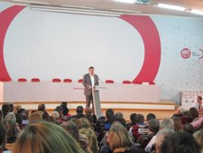 Ximo Puig En La Presentación De Su Candidatura