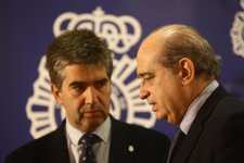 El Director De La Policía Y El Ministro Del Interior