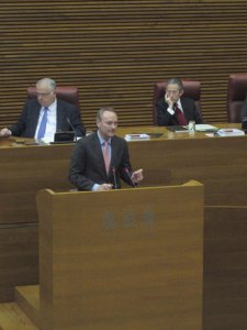Fabra En La Sesión De Control En Las Corts