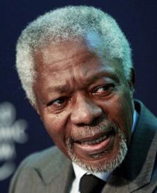 Enviado Especial De Naciones Unidas Y La Liga Árabe Para Siria, Kofi Annan
