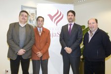 Cañadilla (2º Por La Dcha.) Y Responsables De Las Asociaciones