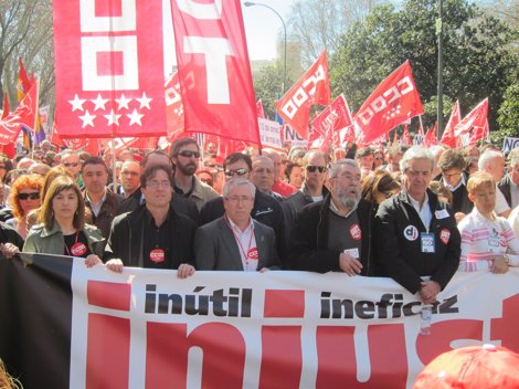 Cabecera Manifestación 11M