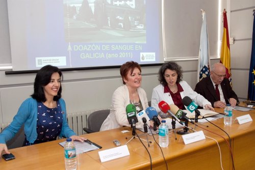 Los gallegos realizaron 116.112 donaciones de sangre en 2011