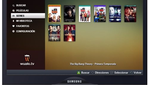 Aplicación Wuaki TV Para Samsung Smart TV