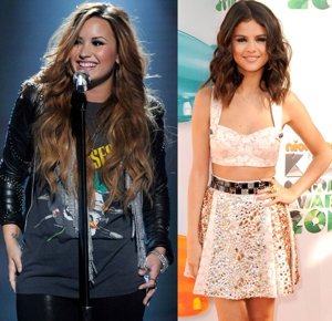 Montaje Demi Lovato Y Selena Gomez