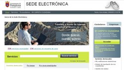Foto: La sede electrónica de Pamplona, premiada como mejor proyecto de servicio de una administración local (SEDEELECTRONICA.PAMPLONA.ES)
