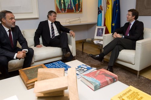 Feijóo busca estrechar relaciones económicas con Uruguay a través de sectores como el naval