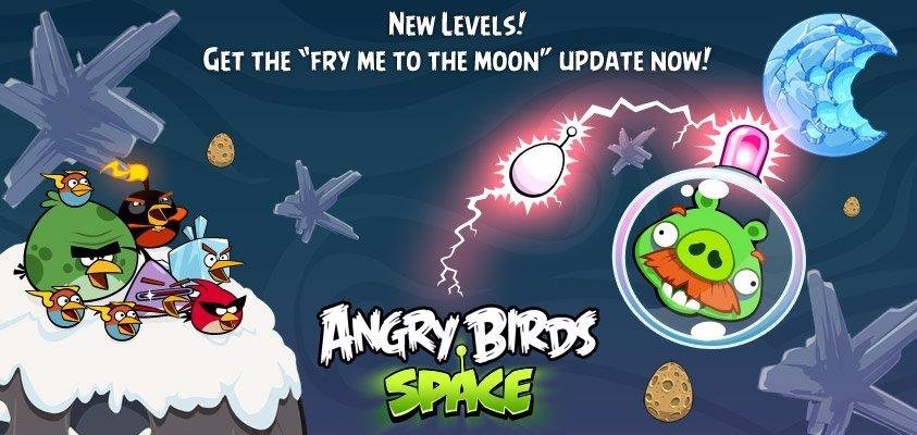 Actualización Angry Birds Space
