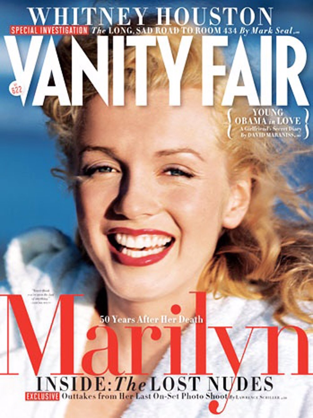 Vanity Fair publica los desnudos inéditos de Marilyn Monroe