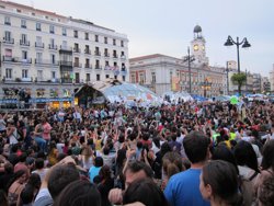 El 15M mantiene actos hasta medianoche en Sol