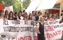 Universitarios protestan en Sevilla contra recortes