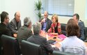 Rosa Díez se reúne con Toxo y Méndez 