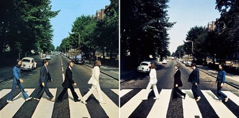 Fotografías de los Beatles en Abbey Road