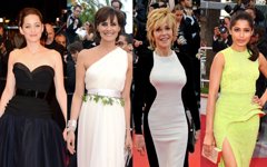 Foto: La frescura de Marion Cotillard y Freida Pinto contra la elegancia de Inés de la Pressange y Jane Fonda (GETTY)