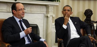 Foto: Obama y Hollande defienden la permanencia de Grecia en la eurozona (REUTERS)