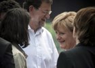 Foto: Rajoy cuenta con el apoyo de Merkel por el "ejercicio de transparencia" de la banca