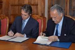 Foto: Santander y Bilbao colaborarán en los ámbitos turístico, cultural y económico (AYUNTAMIENTO DE SANTANDER)