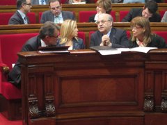 Foto: Artur Mas avisa a PSC y PP de que no rebajará su pacto fiscal y les insta a secundar sus tesis (EUROPA PRESS)