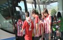 Los aficionados del Athletic, hacia Madrid