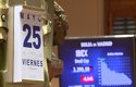El Ibex vira al rojo a media sesión 