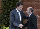 Foto: Rajoy y Rubalcaba se reúnen durante más de tres horas en Moncloa