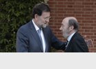 Foto: Rajoy y Rubalcaba confirman intención de renovar el TC en un mes