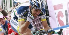 Foto: De Gendt se impone en el Passo dello Stelvio (REUTERS)