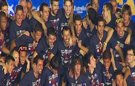 El Barça celebra la Copa del Rey con su afición