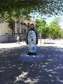 Foto: Contador, a la cabeza del paseo 'Penguin Madrid' (PINGUIN)