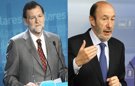 Rajoy y Rubalcaba descartan el rescate de la UE