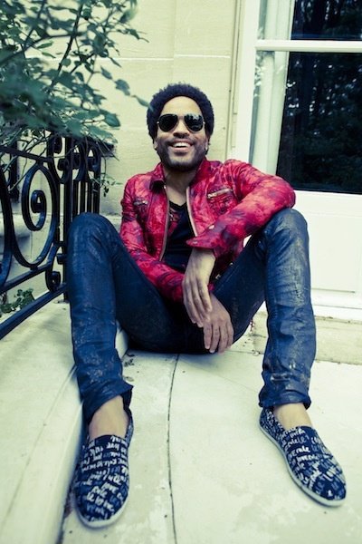 Lenny Kravitz diseña para la marca Toms